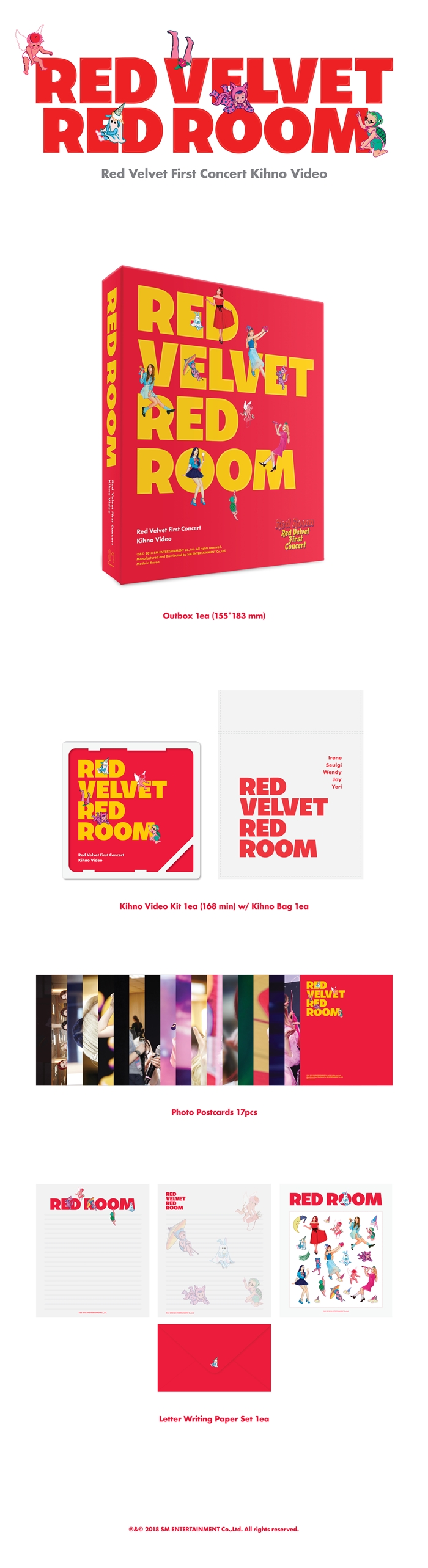 Red Velvet  1st concert Red Room Kihno Video