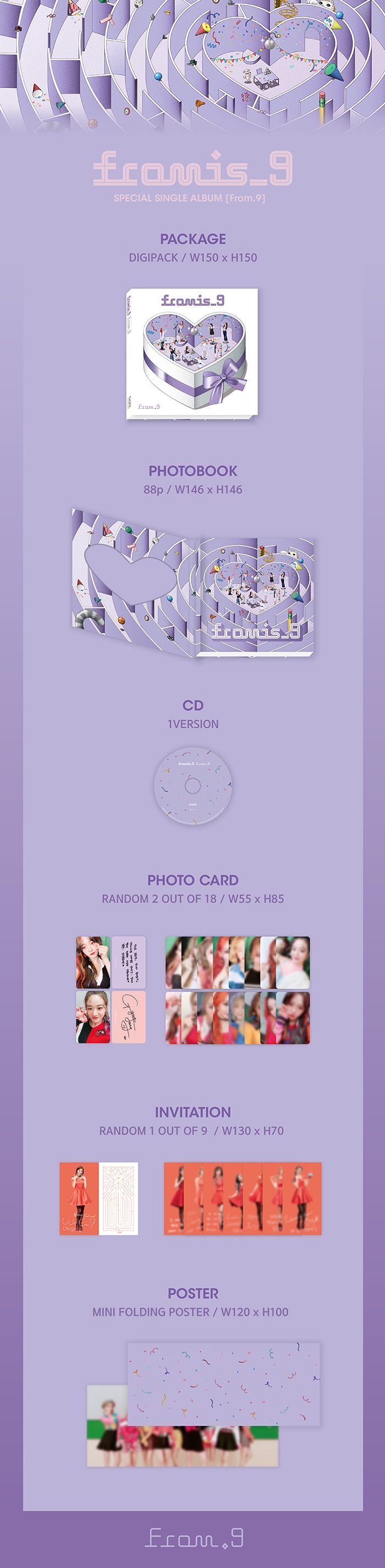 FROMIS_9   Special Single FROM9