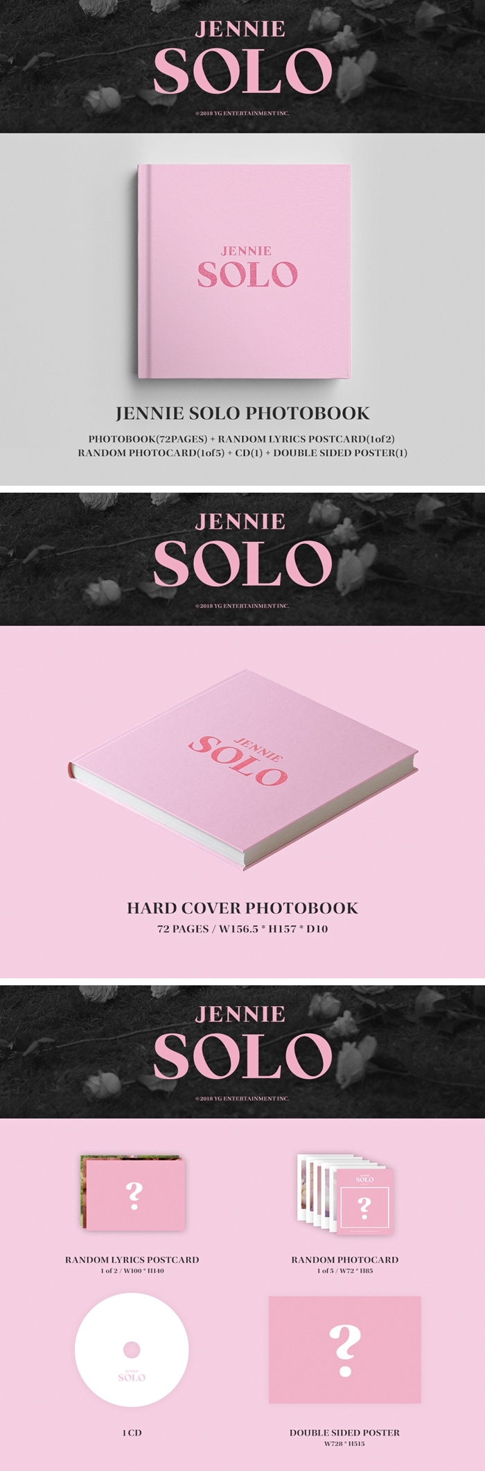 [Blackpink] JENNIE [SOLO] PHOTOBOOK - interAsia